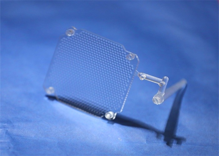 Projeto/GV feito-à-medida do OEM/ODM lente de olho plástica da mosca da disposição da lente revestimento incolor do PC 58.2x82.61x2.55 AR