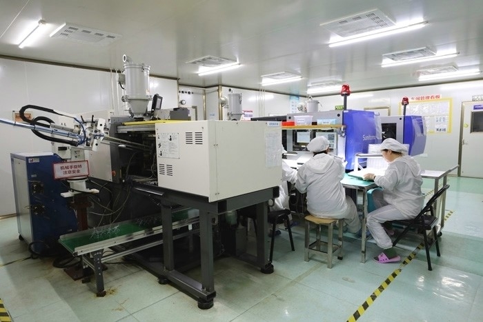 SICHUAN VSTAR OPTICAL TECHNOLOGY CO.,LTD linha de produção da fábrica